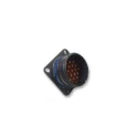 Amphenol Limited MIL-DTL-38999 Series III Copper Alloy Straight 22 Way Panel Circular Connector Female 550V D38999/20ZC35PN
