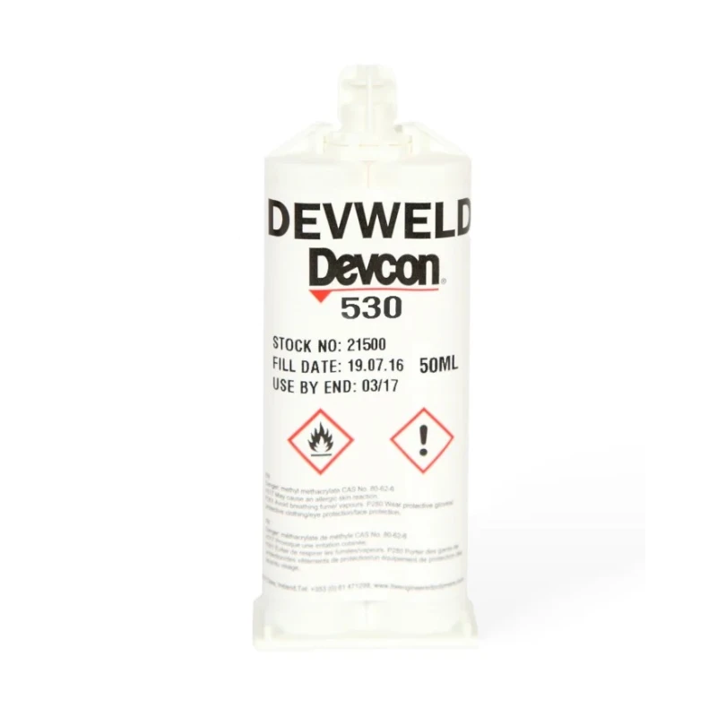 ITW Devcon Devweld 530 Paste Adhesive 50 ml Dual Cartridge Acrylic Structural Adhesive 20500