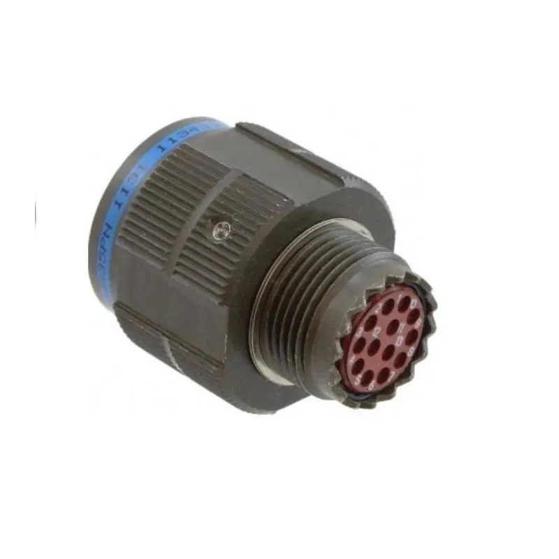 Amphenol Limited D38999 III Copper Alloy Straight 6 Way Panel Circular Connector Female 550V 5A with D38999/26WA35PN