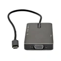 StarTech.com USB C Docking Station with VGA, HDMI, 3 USB Ports 3840 x 2160 Pixel DKT30CHVPD2