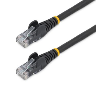 StarTech.com Cat6 Ethernet Cable, Black, 2 m Length, Unshielded, Low Smoke Zero Halogen Jacket, ANSI/TIA-568-2.D Category 6 