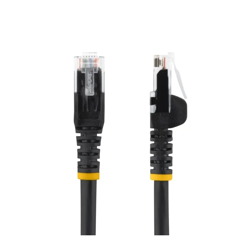 StarTech.com Cat6 Ethernet Cable, Black, 2 m Length, Unshielded, Low Smoke Zero Halogen Jacket, ANSI/TIA-568-2.D Category 6 