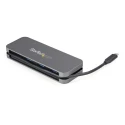 StarTech.com 4 Port USB 3.0 USB Hub, USB Bus Powered, 135 mm Length, 50 mm Width, 20 mm Height HB30CM3A1CB