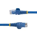 StarTech.com Cat6 Ethernet Cable 4 Core Blue 0.5 m Unshielded Unscreened Snagless Network Patch Cable Low Smoke 