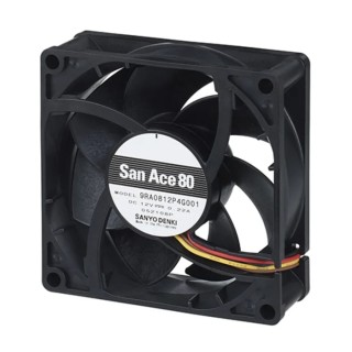 Sanyo Denki San Ace Series Axial Fan 48V DC 3.68 m³/min Air Flow 7.2 W 150 mA 120x120x25 mm 9RA1248P4G001