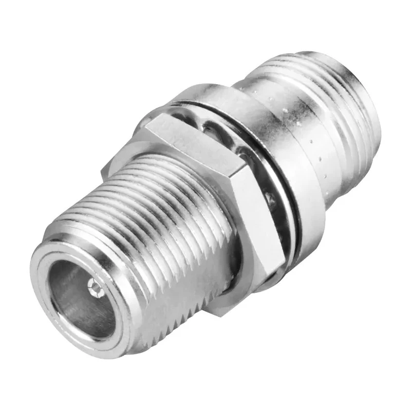 Siemens Connector N-Connector Female/Female Panel Feedthrough 20.7 mm Diameter 38 mm Length 6GK5798-2PP00-2AA6