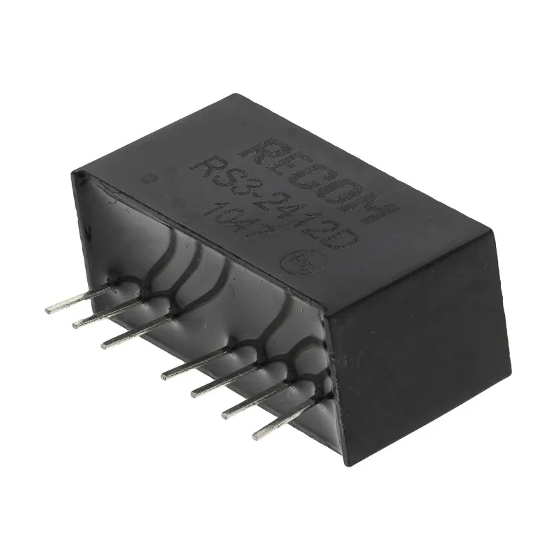 Recom RS3 Series DC/DC Converter 12 V ±12 V Output, 18–36 V DC Input, 3 W, 8-Pin SIP Through Hole RS3-2412D