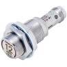Omron Threaded Barrel Inductive Proximity Sensor M18 NPN 30V DC 12mm Sensing Distance E2EW-X12C318-M1