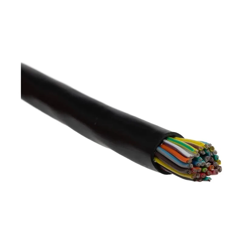 RS PRO DEF STAN Multi-Core Industrial Cable 36 Cores 0.22mm² Unscreened 25 m Black Polyvinyl Chloride Sheath 236-9256