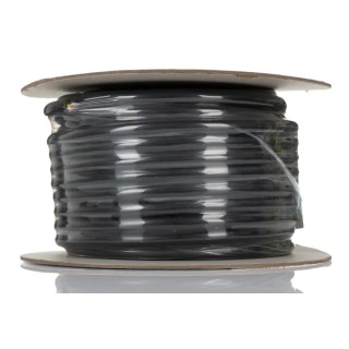 RS PRO DEF STAN Multi-Core Industrial Cable, 12 Cores, 0.5mm², Unscreened, 25 m, Black Polyvinyl Chloride Sheath 236-9220