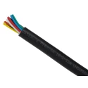 RS PRO DEF STAN Multi-Core Industrial Cable, 12 Cores, 0.5mm², Unscreened, 25 m, Black Polyvinyl Chloride Sheath 236-9220