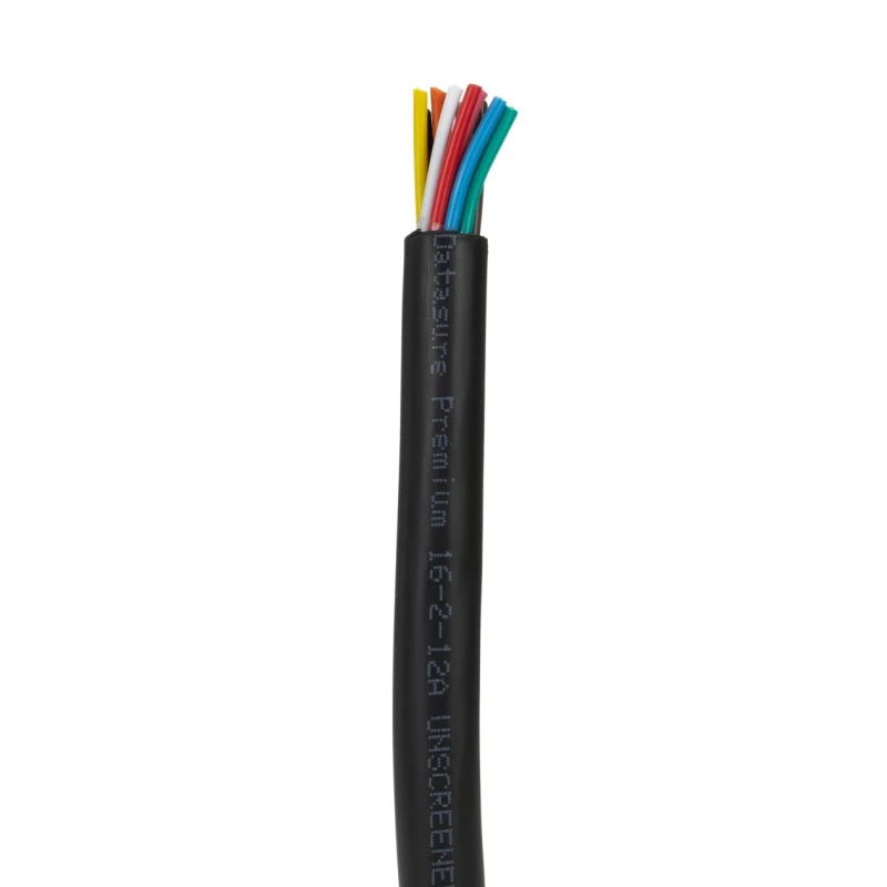 RS PRO DEF STAN Multi-Core Industrial Cable, 12 Cores, 0.5mm², Unscreened, 25 m, Black Polyvinyl Chloride Sheath 236-9220