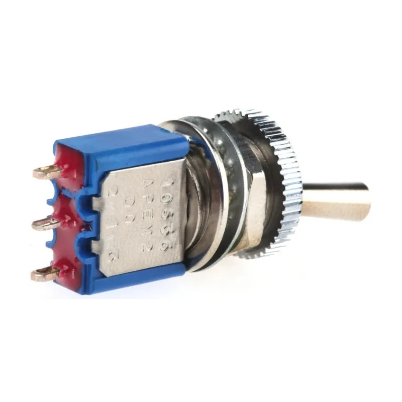 APEM Toggle Switch Panel Mount On-On SPDT Solder Terminal 24 V dc 220 V ac 106362103
