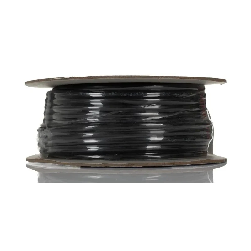 RS PRO DEF STAN Multi-Core Industrial Cable 6 Cores 0.22mm² Screened 100m Black Polyvinyl Chloride Sheath 236-9268
