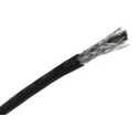 RS PRO DEF STAN Multi-Core Industrial Cable 6 Cores 0.22mm² Screened 100m Black Polyvinyl Chloride Sheath 236-9268