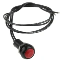 APEM IP Series Panel Mount Momentary Push Button Switch, 13.6 mm Cutout, SPST, IP67, 50 V dc 250 V ac, Model IPR3FAD-6