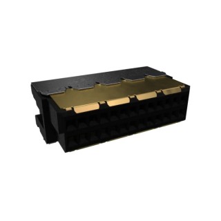 Amphenol Communications Solutions Minitek Microspeed Series Surface PCB Socket 26-Contact 2 Row 1mm Pitch 10147073-2600RLF