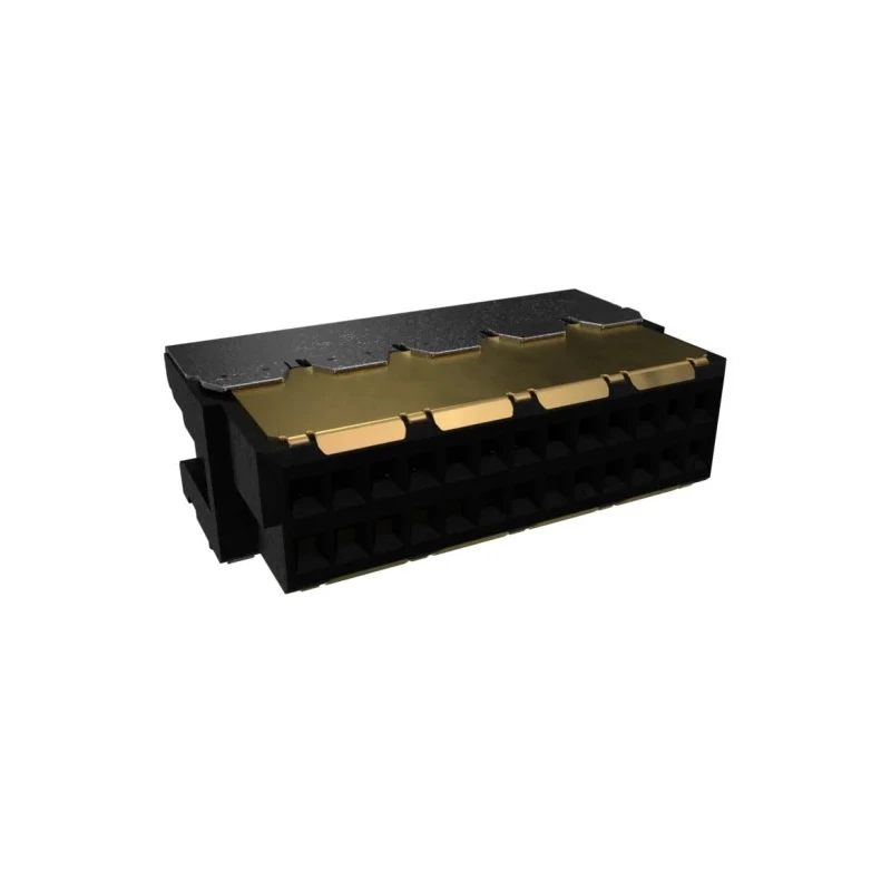 Amphenol Communications Solutions Minitek Microspeed Series Surface PCB Socket 26-Contact 2 Row 1mm Pitch 10147073-2600RLF