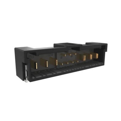 Amphenol Communications Solutions ComboLock Series Right Angle Surface PCB Header 7 Contacts 1mm Pitch 2 10162688-207206CLF
