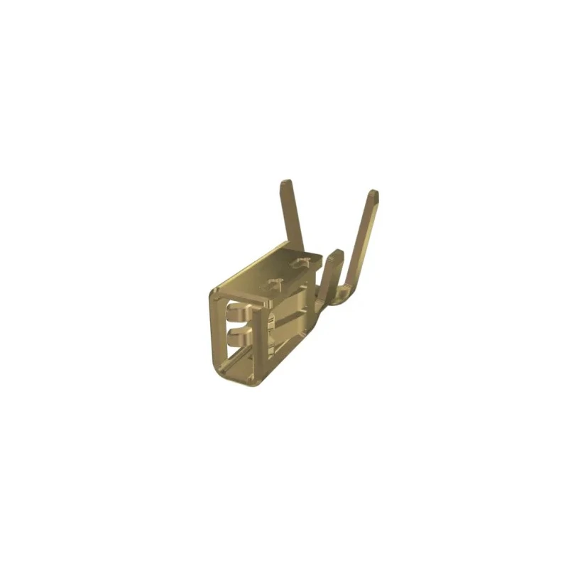 Amphenol Communications Solutions ComboLock Series Female Crimp Terminal Surface Mount 20 AWG Min, 18 AWG Max 10162697-002LF
