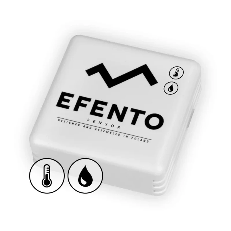 Efento Temperature & Humidity Data Logger Bluetooth 2 Channel 5906660327042 5905309600102