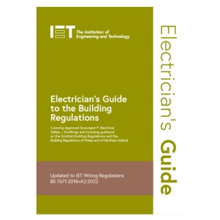 IET Electrician Guide to The Building Regulations 2022 978-1-83953-254-2