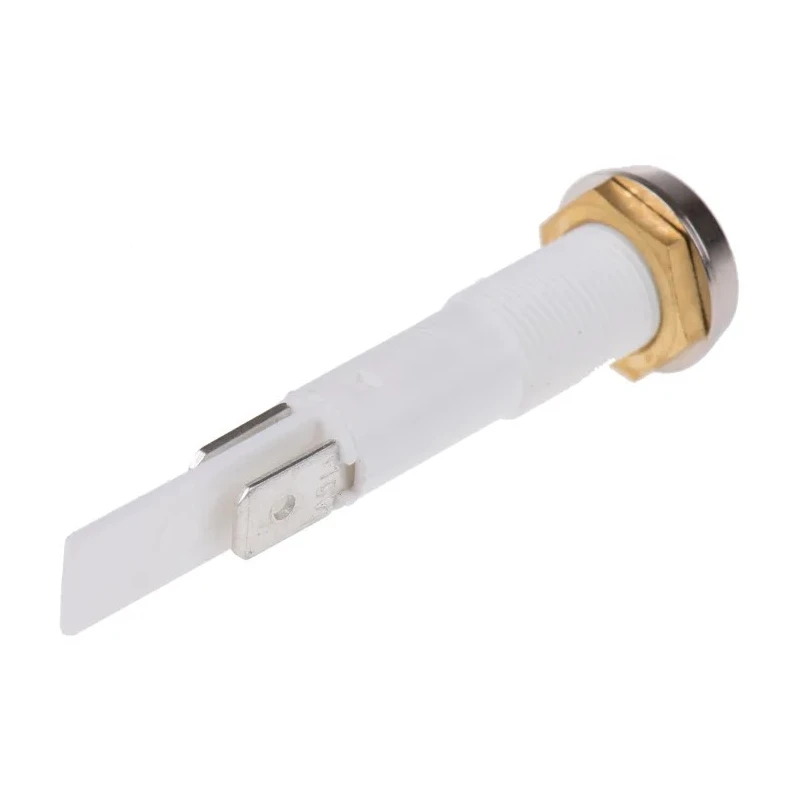 Arcolectric (Bulgin) Ltd 0275 Series Green Panel Mount Indicator, 110V AC, Solder Tab Termination, IP67, Flush C027500NAM