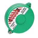 Brady Polypropylene Green 1-Lock Gate Valve Lockout with 9.53 mm Shackle Diameter GATE VALVE LOCKOUTS GVLO 5-6.5 GREEN
