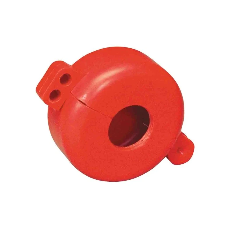 Brady Red 2-Lock Polystyrene Cylinder Valve Lockout with 6.5 mm Shackle Diameter CYLINDER TANK LOCKOUT