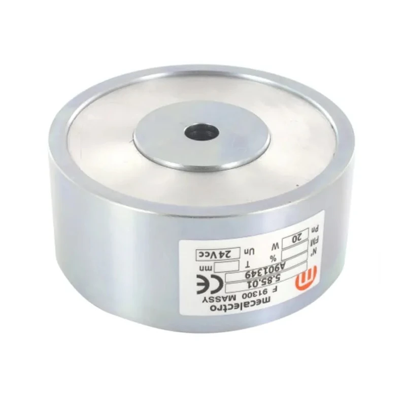 Mecalectro Holding Magnet 2940 N Holding Force 24V DC 5.85.01