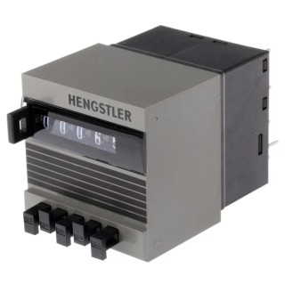 Hengstler Subtracting Preset Panel Mount Digital Counter 5 Digit 25 Hz 24V DC 0 446 164