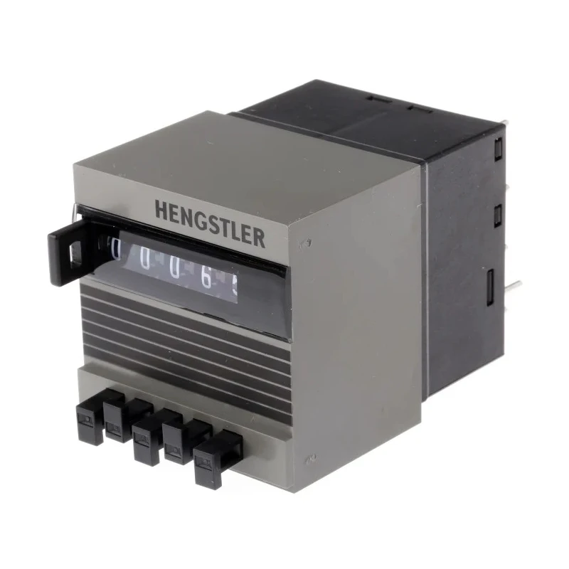 Hengstler Subtracting Preset Panel Mount Digital Counter 5 Digit 25 Hz 24V DC 0 446 164