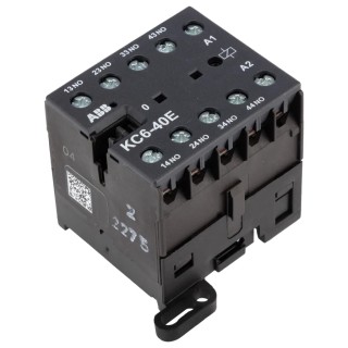 ABB Contactor Relay 12V dc Coil 4-Pole 4 A 690V Control Voltage KC6-40E