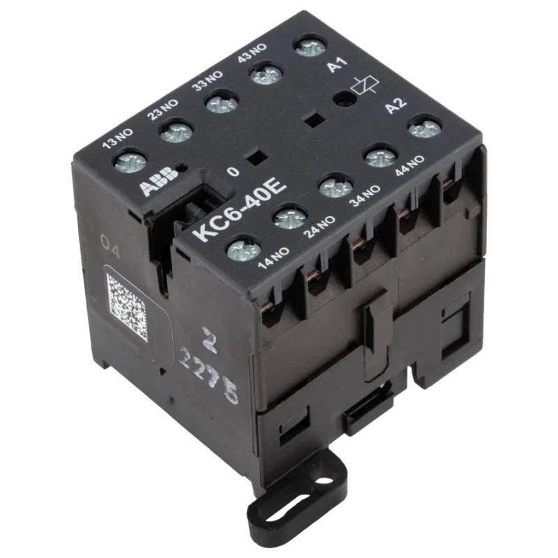 ABB Contactor Relay 12V dc Coil 4-Pole 4 A 690V Control Voltage KC6-40E