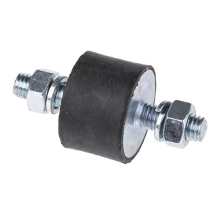 FIBET M8 x 20 mm Anti-Vibration Mount Male to Male Bobbin with 65.2 daN Compression, 30 mm OD, 20 mm Height 3020VV20-50