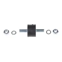 FIBET M8 x 20 mm Anti-Vibration Mount Male to Male Bobbin with 65.2 daN Compression, 30 mm OD, 20 mm Height 3020VV20-50