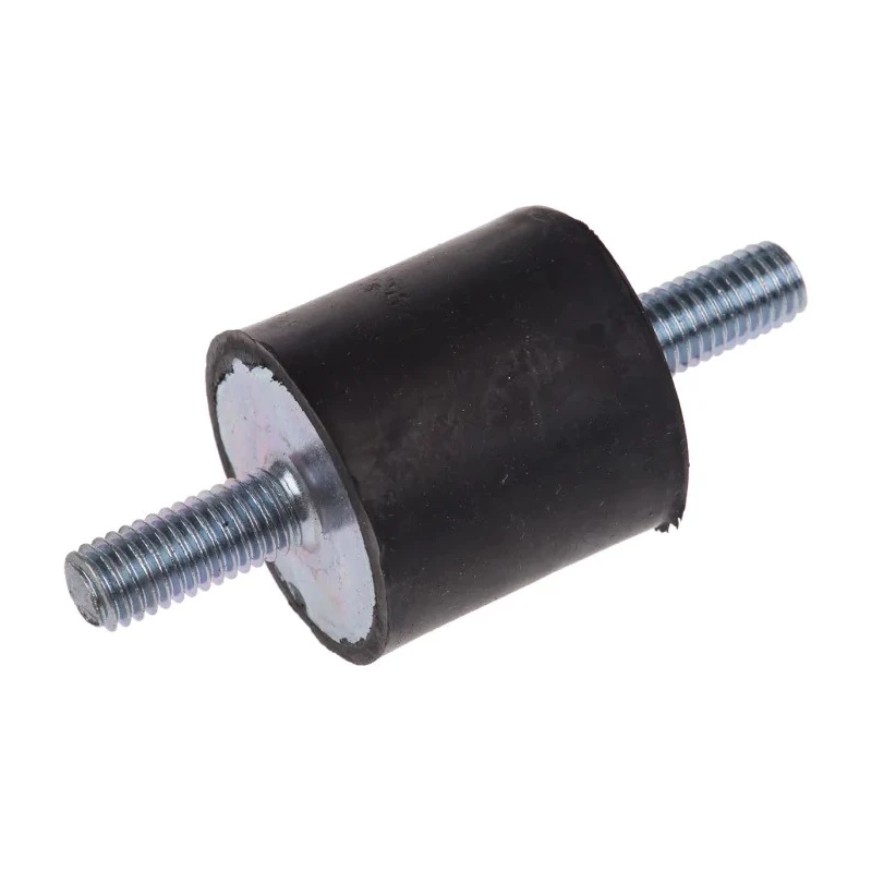 FIBET M8 x 20 mm Anti-Vibration Mount Male to Male Bobbin, Natural Rubber 30 mm OD, 30 mm Height, 64.8 daN 3030VV20-60