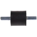 FIBET M8 x 20 mm Anti-Vibration Mount Male to Male Bobbin, Natural Rubber 30 mm OD, 30 mm Height, 64.8 daN 3030VV20-60