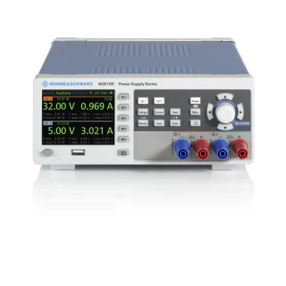Rohde & Schwarz Digital Bench Power Supply Bundle 3-Output 0 V to 32 V 33.6 W 3 A Max NGE-COM3b