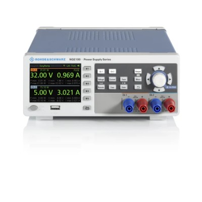 Rohde & Schwarz Digital Bench Power Supply Bundle 3-Output 0 V to 32 V 33.6 W 3 A Max NGE-COM3b
