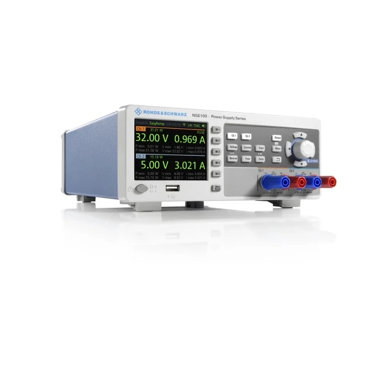 Rohde & Schwarz Digital Bench Power Supply Bundle 3-Output 0 V to 32 V 33.6 W 3 A Max NGE-COM3b