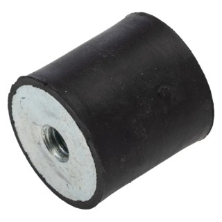 FIBET M8 Anti-Vibration Mount Female to Female Bobbin with 69 daN Compression, 30 mm OD, 30 mm H 3030DD08-60