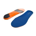 Impacto ERINWRK-F Unisex Anti-Fatigue PU Insole Black Orange CE United States
