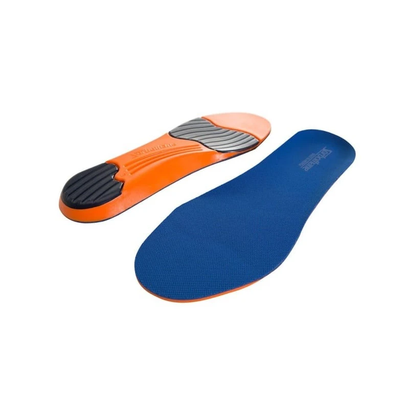 Impacto ERINWRK-F Unisex Anti-Fatigue PU Insole Black Orange CE United States