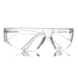 C-Safe Safety Spectacles with UV Protection Clear Polycarbonate Lens SS12