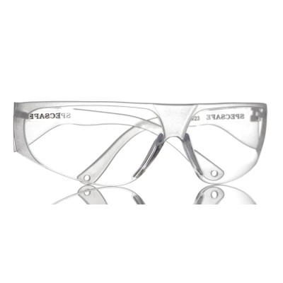 C-Safe Safety Spectacles with UV Protection Clear Polycarbonate Lens SS12
