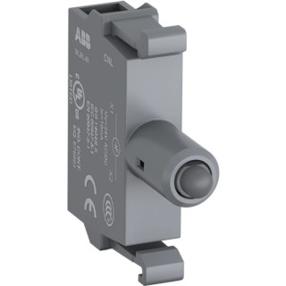 ABB MLBL Series LED Light Block, Blue Illumination, 220V dc, Screw Terminal, 1SFA611621R1064
