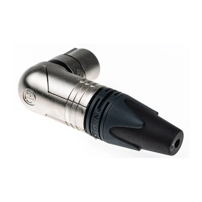 Neutrik Cable XLR Connector Right Angle 3 Way Female Silver Plating 50V NC3FRX