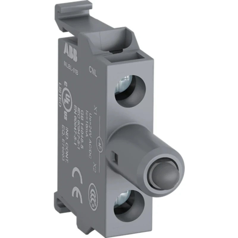 ABB MLBL Series LED Light Block Green, 48 V AC/DC, Screw Terminal 1SFA611621R2022
