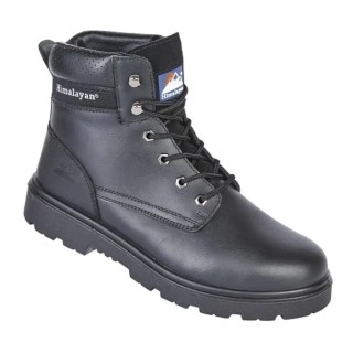 Himalayan Black Steel Toe Capped Men's Safety Boots Size UK 10, EU 44 EN ISO 20345:2011 1120-10